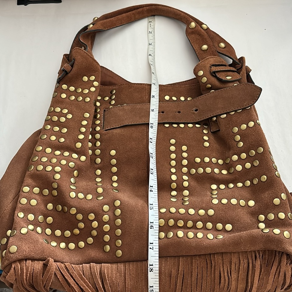 𝅺Sam Edelman Emily Suede Bucket Tote - Picture 9 of 11